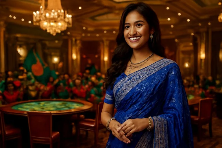 Jackpot777 লাইভ ডিলার টেবিল ভিউ